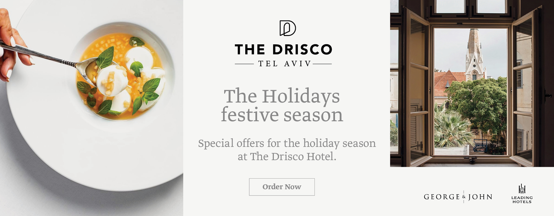 Holiday Season - The Drisco Hotel Tel-Aviv